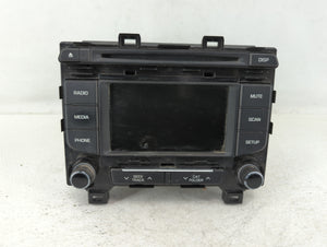 2015-2017 Hyundai Sonata Radio AM FM Cd Player Receiver Replacement P/N:96180-C20004X Fits 2015 2016 2017 OEM Used Auto Parts