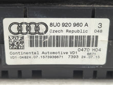 2015-2017 Audi Q3 Instrument Cluster Speedometer Gauges P/N:8U0 920 960 A Fits 2015 2016 2017 OEM Used Auto Parts