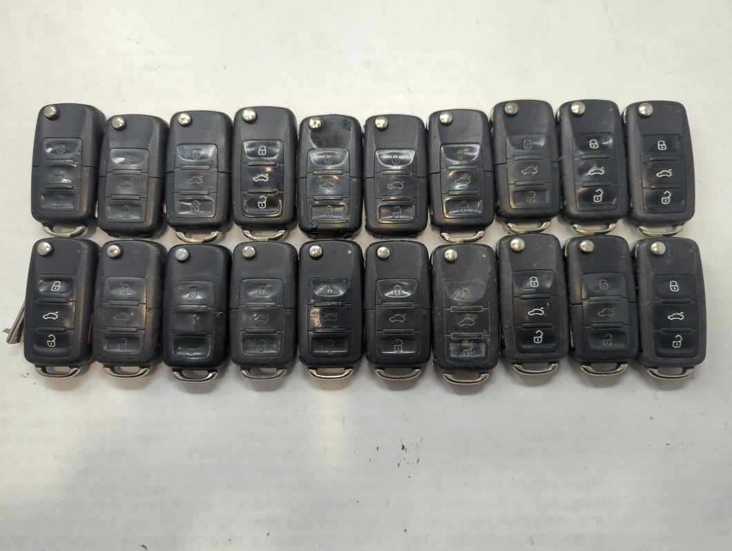 Lot of 20 Volkswagen Keyless Entry Remote Fob NBG8137T | NBG735868T