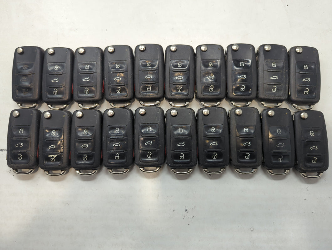 Lot of 20 Volkswagen Keyless Entry Remote Fob NBG8137T | NBG735868T