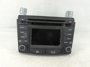 2014-2015 Hyundai Sonata Radio AM FM Cd Player Receiver Replacement P/N:96180-3Q8004X Fits 2014 2015 OEM Used Auto Parts