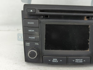 2014-2015 Hyundai Sonata Radio AM FM Cd Player Receiver Replacement P/N:96180-3Q8004X Fits 2014 2015 OEM Used Auto Parts