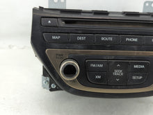 2013-2015 Hyundai Genesis Radio AM FM Cd Player Receiver Replacement P/N:96560-2M770YHG Fits 2013 2014 2015 OEM Used Auto Parts