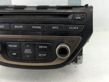 2013-2015 Hyundai Genesis Radio AM FM Cd Player Receiver Replacement P/N:96560-2M770YHG Fits 2013 2014 2015 OEM Used Auto Parts