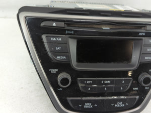 2014-2016 Hyundai Elantra Radio AM FM Cd Player Receiver Replacement P/N:96170-3X156GU Fits 2014 2015 2016 OEM Used Auto Parts