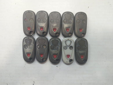 Lot of 10 Acura Keyless Entry Remote Fob MIXED FCC IDS MIXED PART NUMBERS