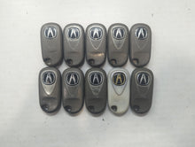 Lot of 10 Acura Keyless Entry Remote Fob MIXED FCC IDS MIXED PART NUMBERS