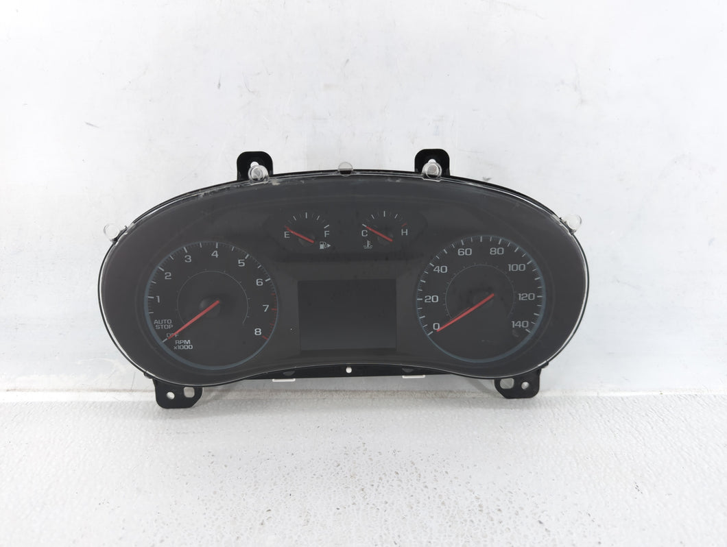 2016 Chevrolet Malibu Instrument Cluster Speedometer Gauges P/N:84057458 Fits OEM Used Auto Parts