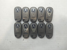 Lot of 10 Acura Keyless Entry Remote Fob MIXED FCC IDS MIXED PART NUMBERS