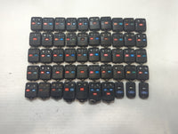 Lot of 50 Ford Keyless Entry Remote Fob MIXED FCC IDS MIXED PART NUMBERS - Oemusedautoparts1.com