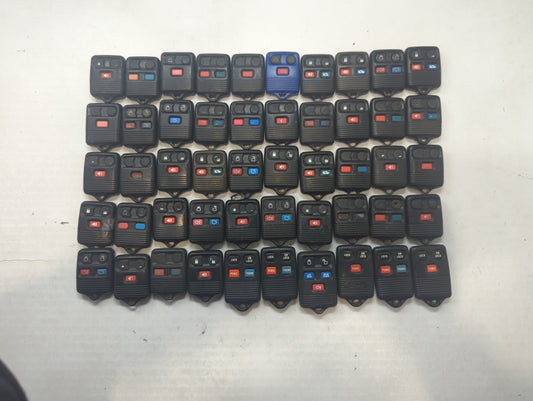 Lot of 50 Ford Keyless Entry Remote Fob MIXED FCC IDS MIXED PART NUMBERS - Oemusedautoparts1.com