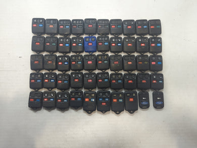 Lot of 50 Ford Keyless Entry Remote Fob MIXED FCC IDS MIXED PART NUMBERS