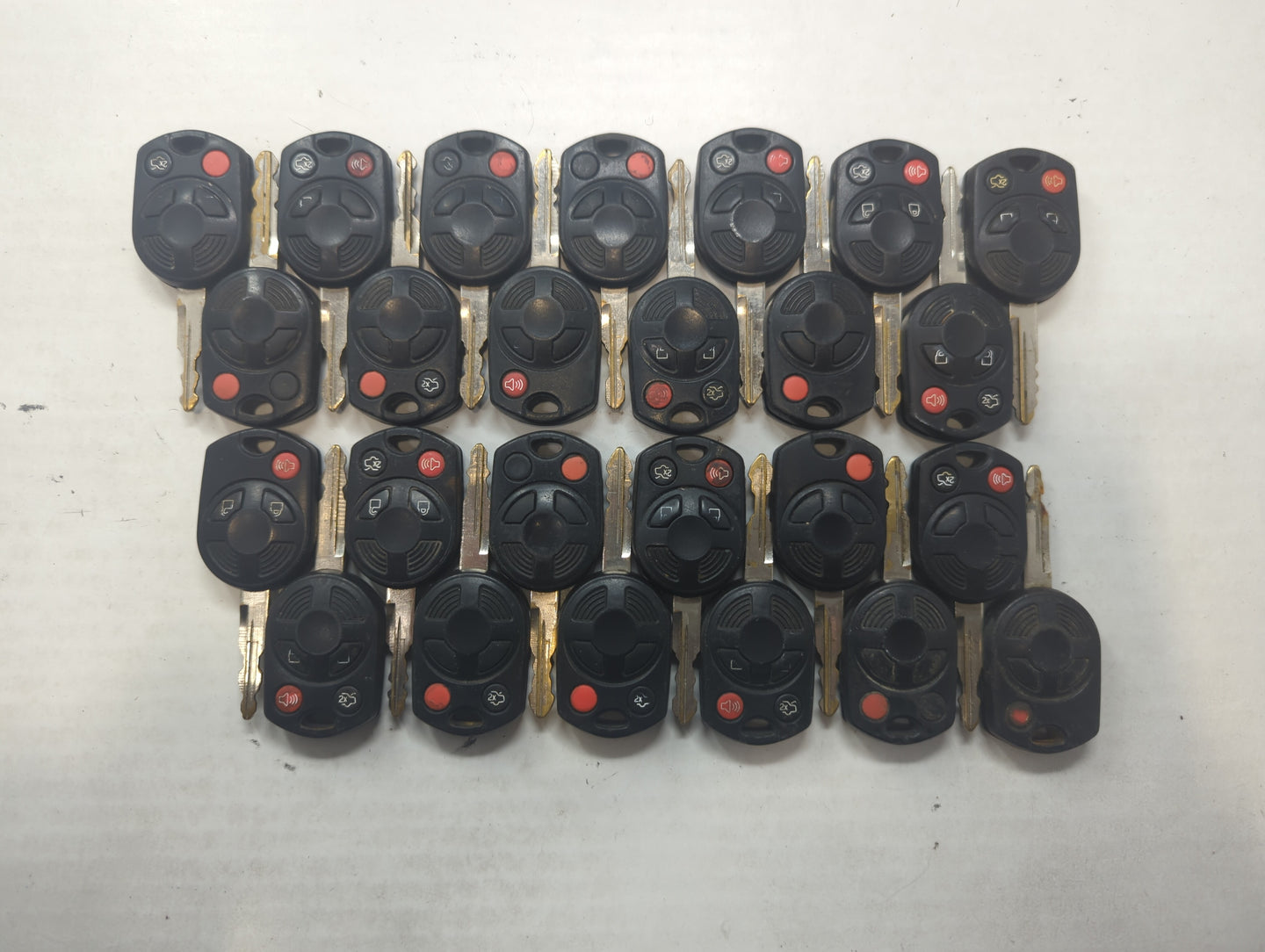 Lot of 25 Ford Keyless Entry Remote Fob OUCD6000022 MIXED PART NUMBERS - Oemusedautoparts1.com
