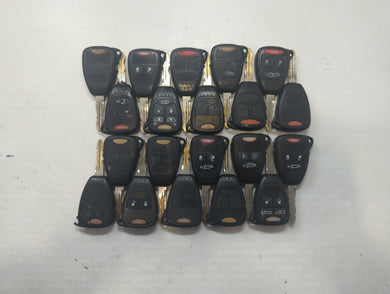 Lot of 20 Dodge Keyless Entry Remote Fob MIXED FCC IDS MIXED PART NUMBERS