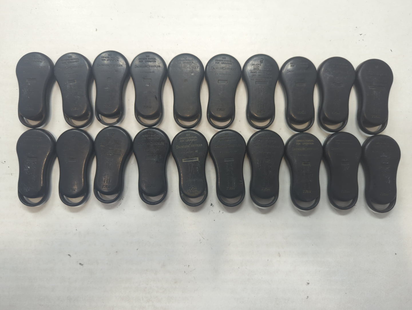 Lot of 20 Dodge Keyless Entry Remote Fob GQ43VT9T MIXED PART NUMBERS - Oemusedautoparts1.com