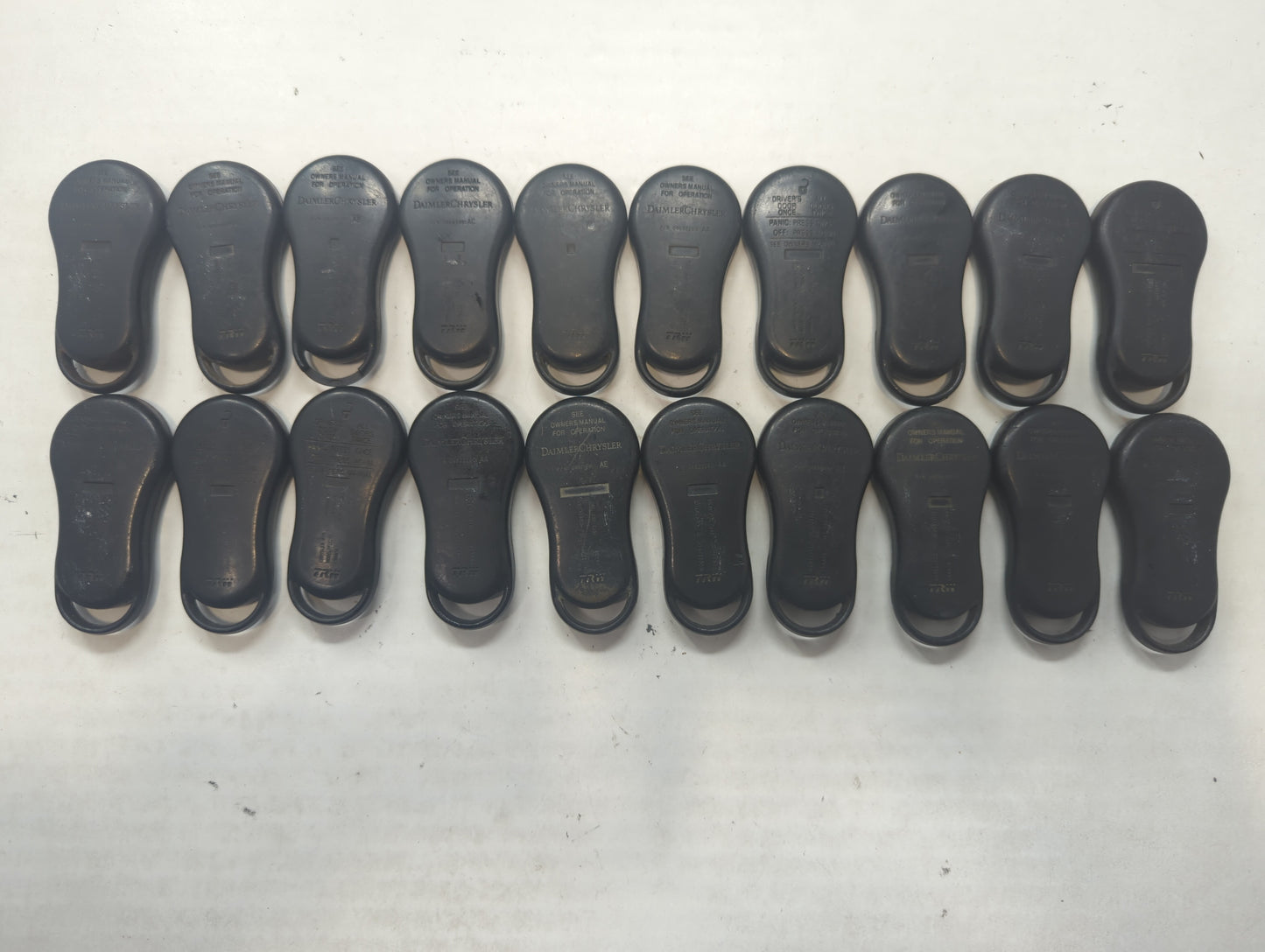 Lot of 20 Dodge Keyless Entry Remote Fob GQ43VT9T MIXED PART NUMBERS - Oemusedautoparts1.com