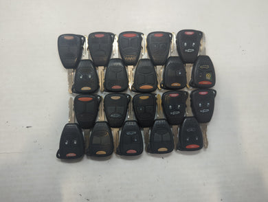 Lot of 20 Dodge Keyless Entry Remote Fob MIXED FCC IDS MIXED PART NUMBERS