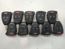 Lot of 10 Jeep Keyless Entry Remote Fob MIXED FCC IDS MIXED PART NUMBERS