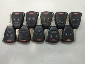 Lot of 10 Jeep Keyless Entry Remote Fob MIXED FCC IDS MIXED PART NUMBERS