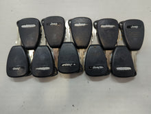 Lot of 10 Jeep Keyless Entry Remote Fob MIXED FCC IDS MIXED PART NUMBERS