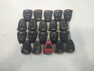 Lot of 20 Dodge Keyless Entry Remote Fob MIXED FCC IDS MIXED PART NUMBERS