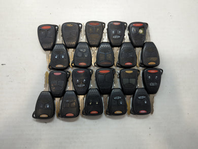 Lot of 20 Dodge Keyless Entry Remote Fob MIXED FCC IDS MIXED PART NUMBERS