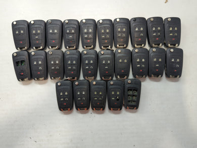 Lot of 25 Chevrolet Keyless Entry Remote Fob MIXED FCC IDS MIXED PART