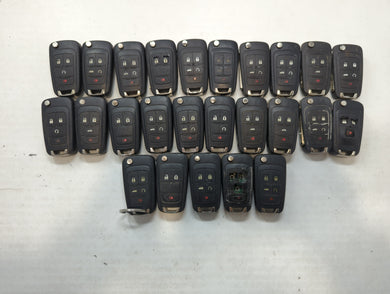 Lot of 25 Chevrolet Keyless Entry Remote Fob MIXED FCC IDS MIXED PART