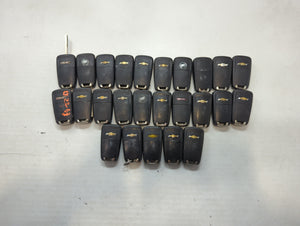 Lot of 25 Chevrolet Keyless Entry Remote Fob MIXED FCC IDS MIXED PART