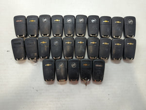 Lot of 25 Chevrolet Keyless Entry Remote Fob MIXED FCC IDS MIXED PART