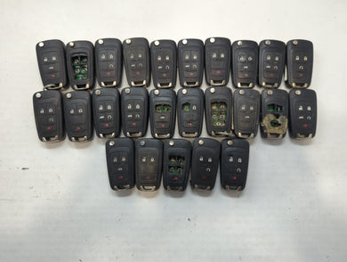 Lot of 25 Chevrolet Keyless Entry Remote Fob MIXED FCC IDS MIXED PART