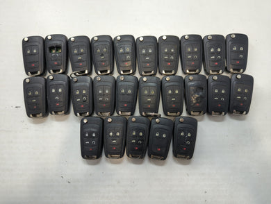 Lot of 25 Chevrolet Keyless Entry Remote Fob MIXED FCC IDS MIXED PART