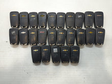 Lot of 25 Chevrolet Keyless Entry Remote Fob MIXED FCC IDS MIXED PART