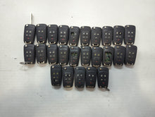 Lot of 25 Chevrolet Keyless Entry Remote Fob MIXED FCC IDS MIXED PART