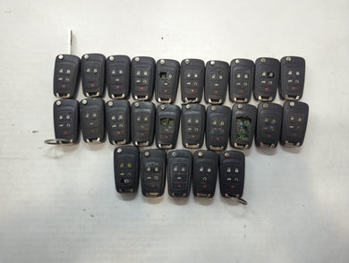 Lot of 25 Chevrolet Keyless Entry Remote Fob MIXED FCC IDS MIXED PART