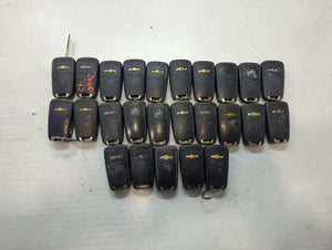 Lot of 25 Chevrolet Keyless Entry Remote Fob MIXED FCC IDS MIXED PART