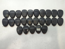 Lot of 25 Chevrolet Keyless Entry Remote Fob MIXED FCC IDS MIXED PART