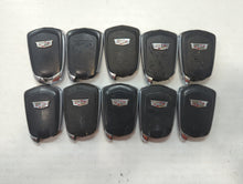 Lot of 10 Cadillac Keyless Entry Remote Fob MIXED FCC IDS MIXED PART