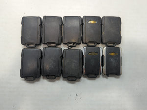 Lot of 10 Chevrolet Keyless Entry Remote Fob M3N-32337100 MIXED PART