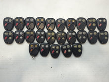 Lot of 25 Chevrolet Keyless Entry Remote Fob MIXED FCC IDS MIXED PART