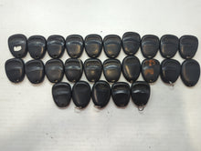 Lot of 25 Chevrolet Keyless Entry Remote Fob MIXED FCC IDS MIXED PART