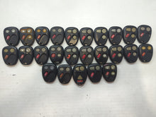 Lot of 25 Chevrolet Keyless Entry Remote Fob MIXED FCC IDS MIXED PART