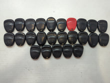 Lot of 25 Chevrolet Keyless Entry Remote Fob MIXED FCC IDS MIXED PART