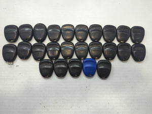 Lot of 25 Chevrolet Keyless Entry Remote Fob MIXED FCC IDS MIXED PART