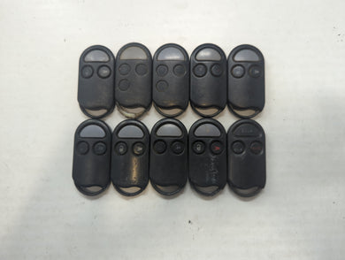 Lot of 10 Nissan Keyless Entry Remote Fob KOBUTA3T MIXED PART NUMBERS