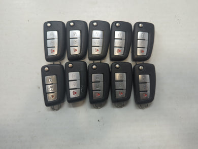 Lot of 10 Nissan Keyless Entry Remote Fob MIXED FCC IDS MIXED PART