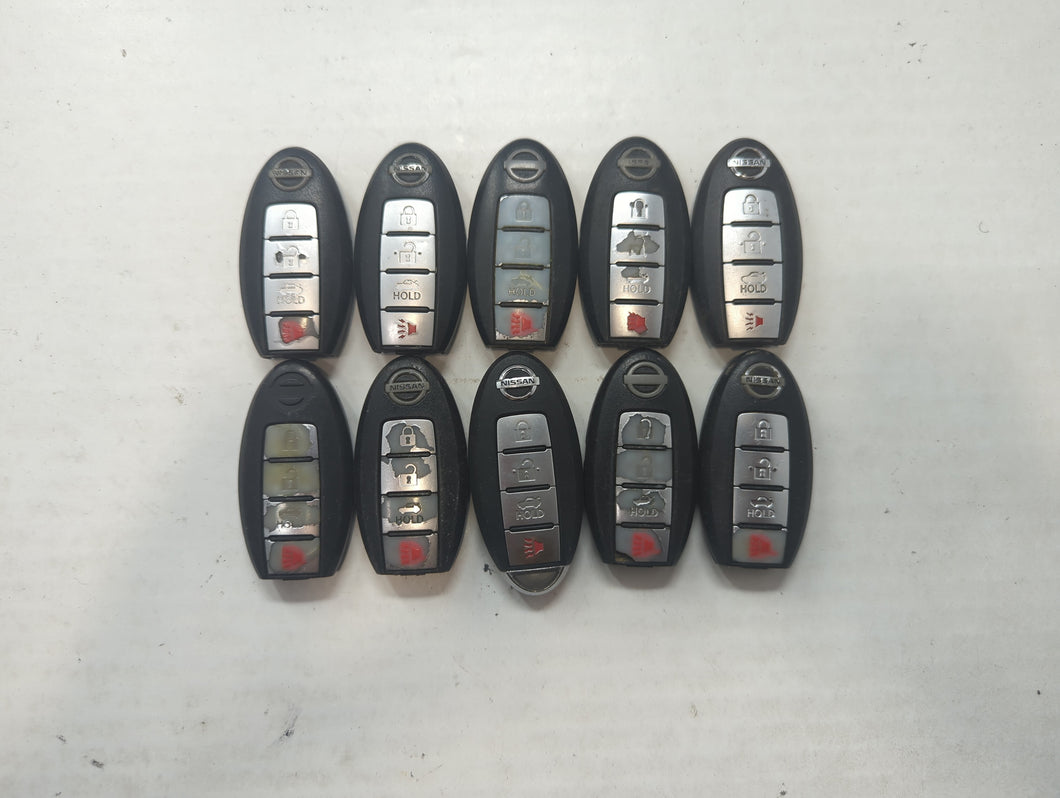 Lot of 10 Nissan Keyless Entry Remote Fob KR55WK48903 | KR5S180144014