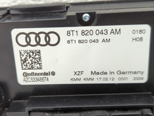 2009-2012 Audi A4 Climate Control Module Temperature AC/Heater Replacement P/N:8T1 820 043 AM Fits 2008 2009 2010 2011 2012 OEM Used Auto Parts