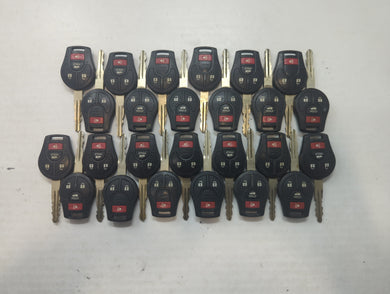 Lot of 25 Nissan Keyless Entry Remote Fob MIXED FCC IDS MIXED PART