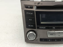 2012-2014 Subaru Legacy Radio AM FM Cd Player Receiver Replacement P/N:86201AJ61A Fits 2012 2013 2014 OEM Used Auto Parts